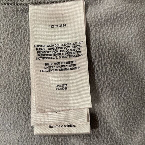 Mountain hardwear full zip grey fleece sweater jacket - Picture 7 of 7